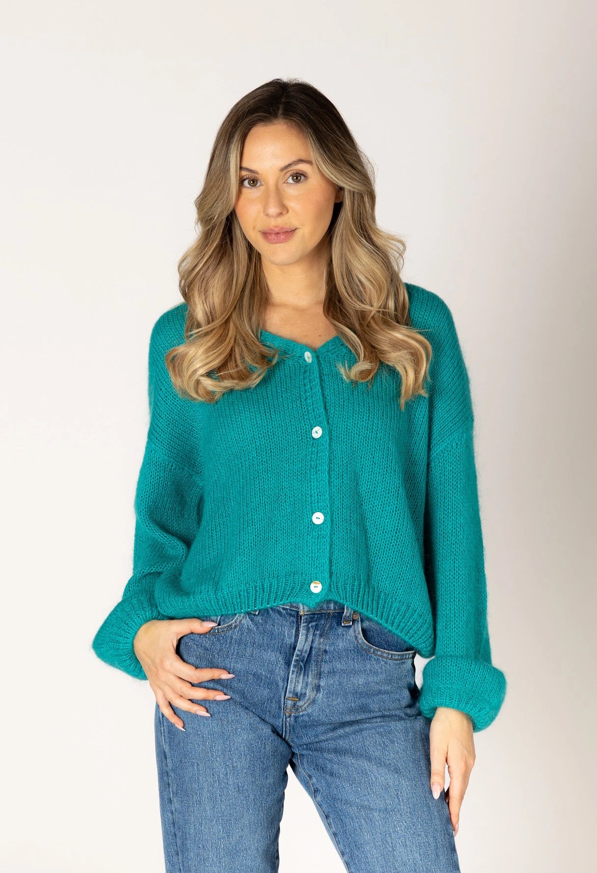 Maya Mohair Cardigan