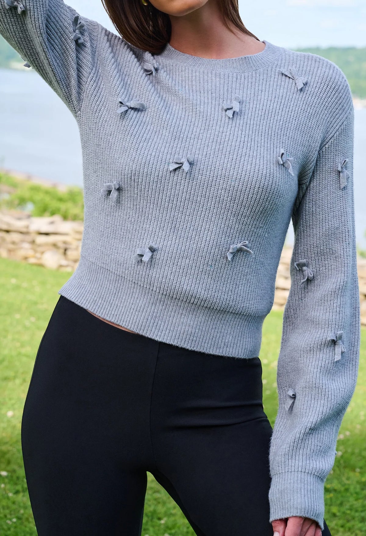 Melia Bow Sweater