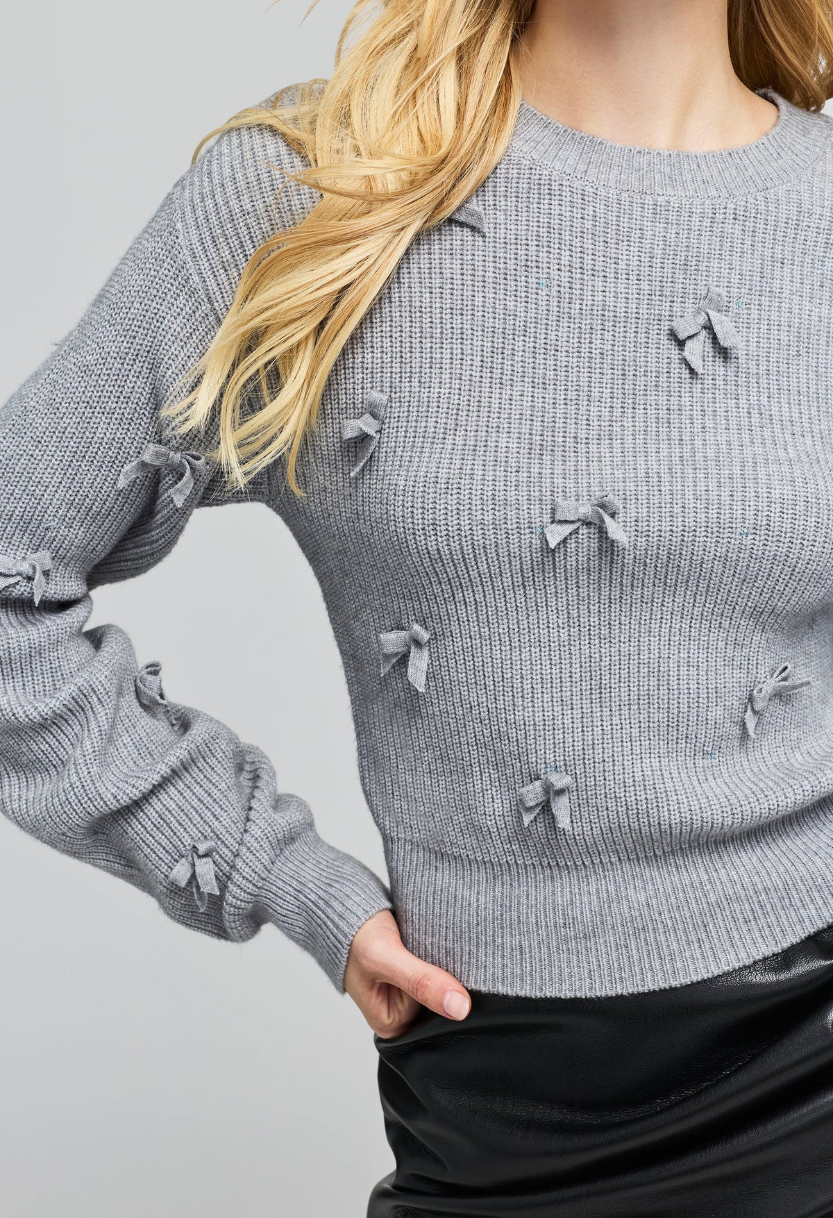 Melia Bow Sweater