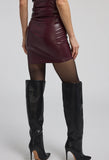 Mila Vegan Leather Skirt