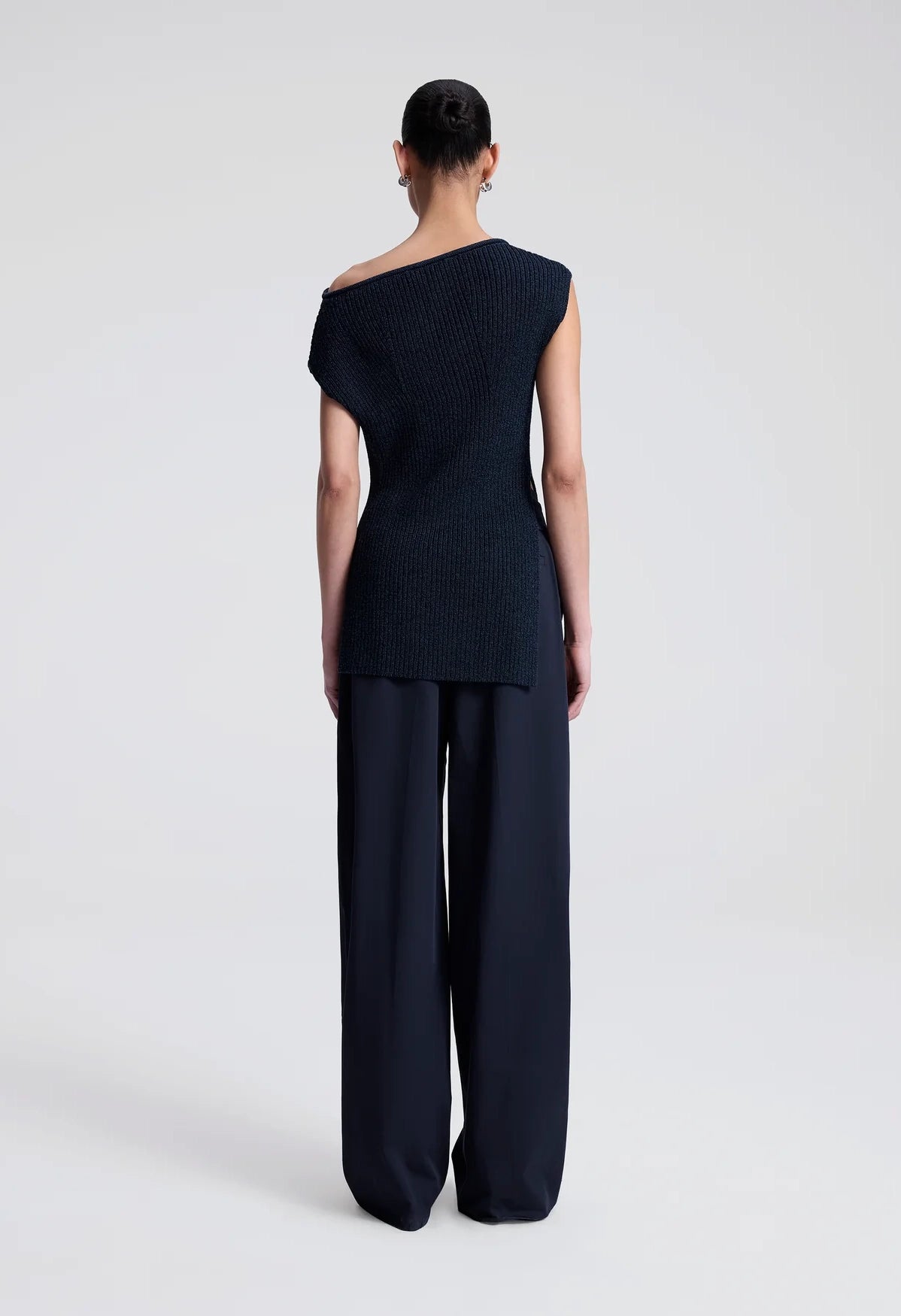 Millie Knit Asymmetrical Top