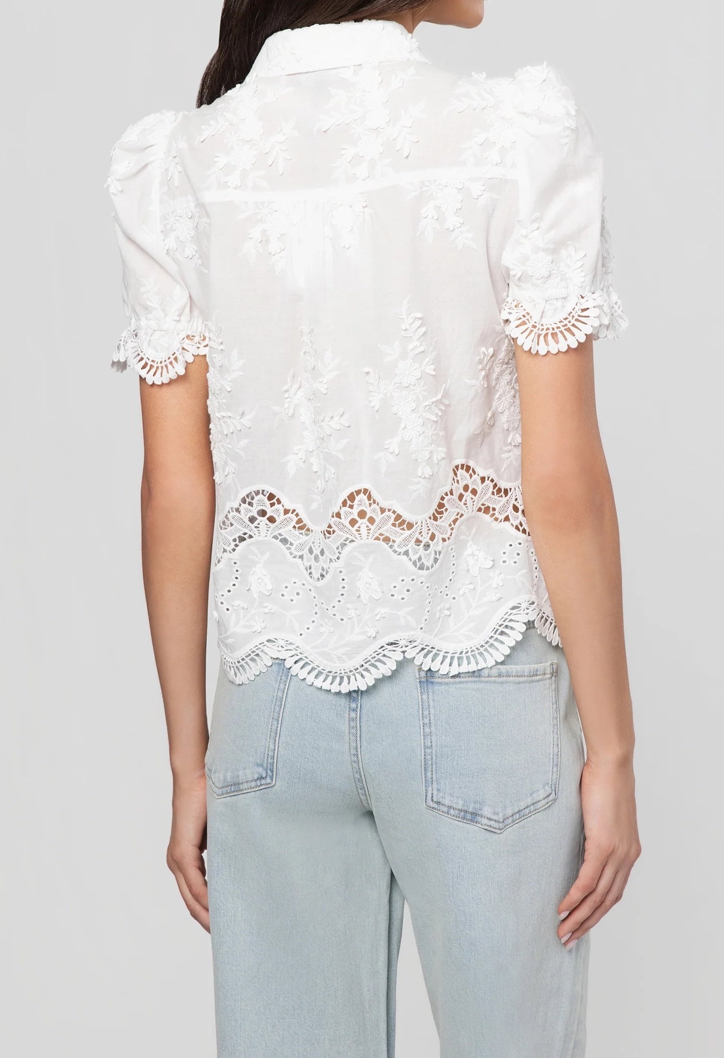Mina 3D Voile Shirt