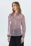 Miranda Sheer Organza Shirt