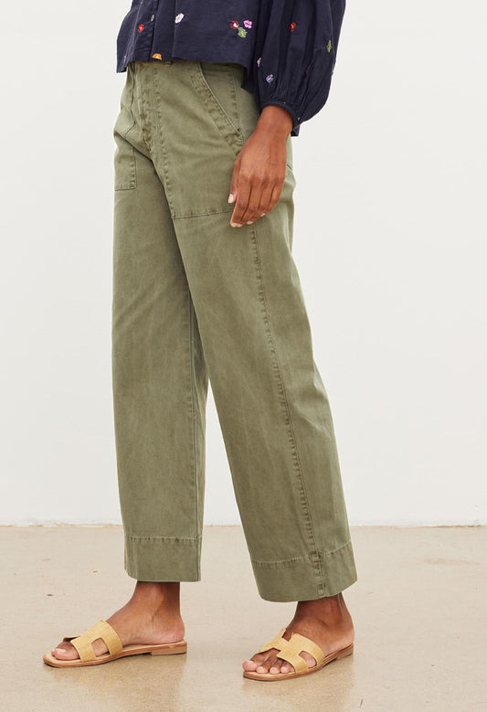 Mya Cotton Canvas Pant