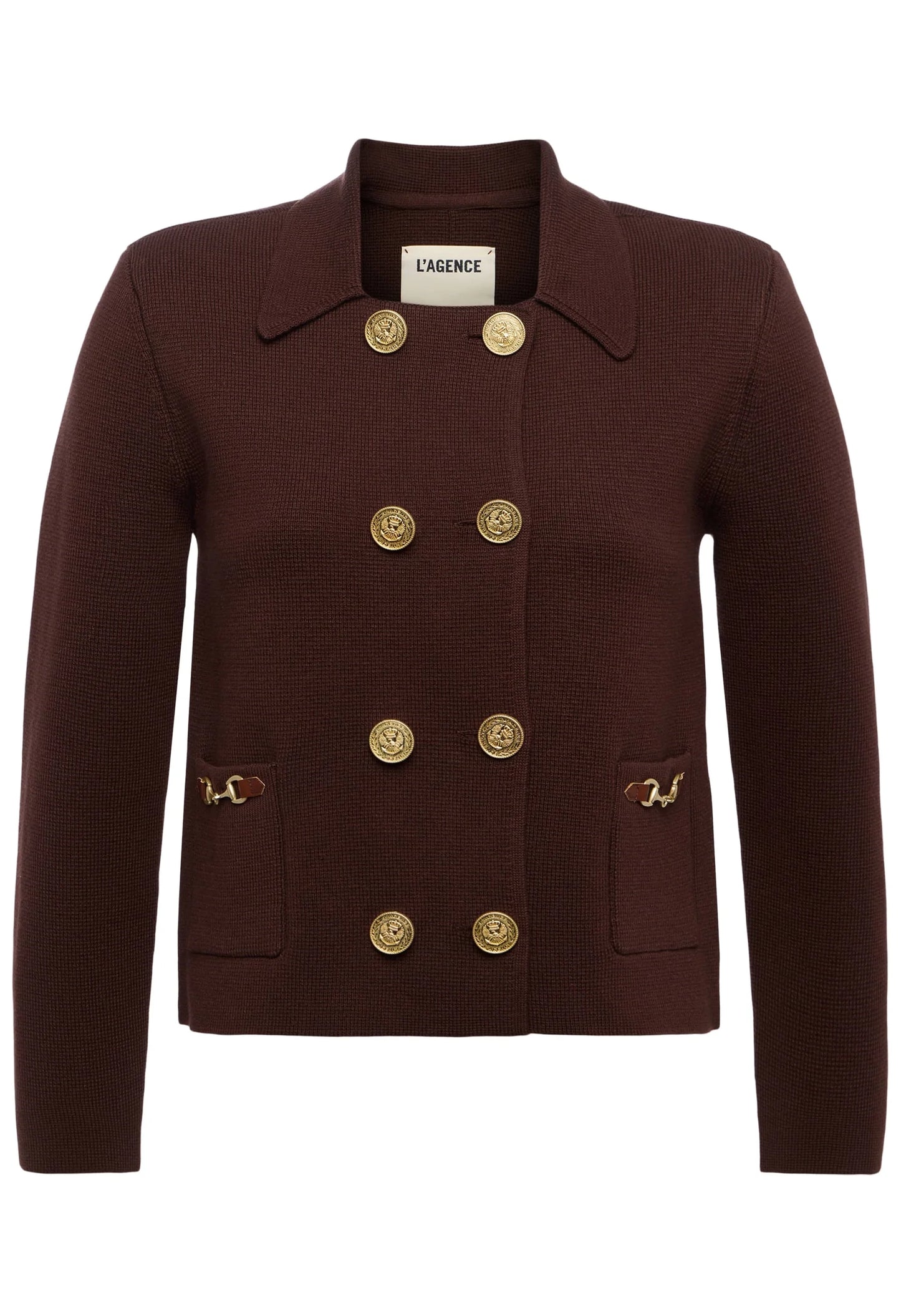 Madilyn Double Breasted Knit Jacket