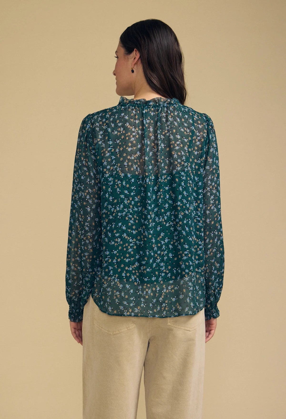 Mara Flora Print Top