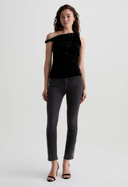 Mari Mid-Rise Slim Straight