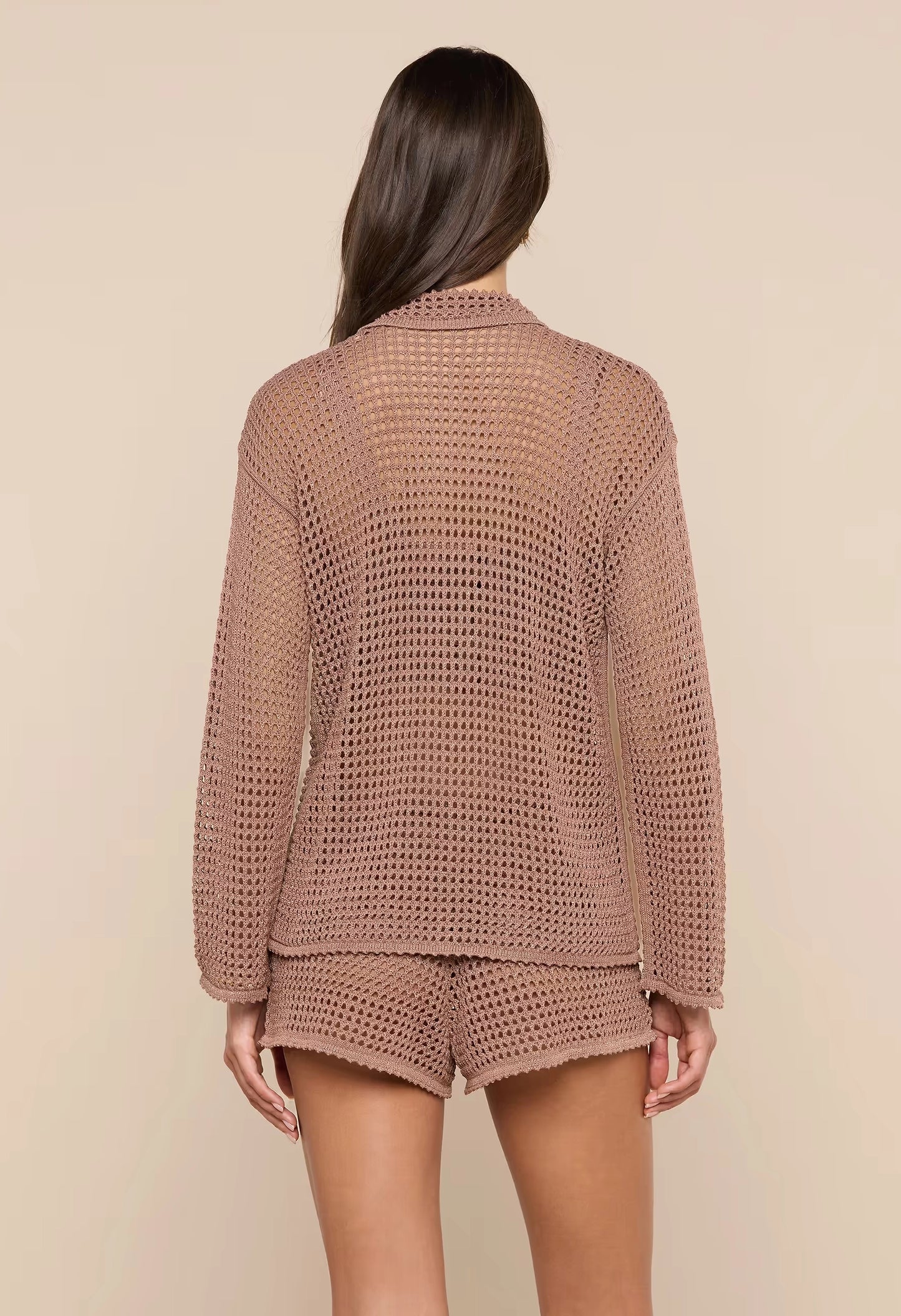 Mariana Pointelle Knit Shirt