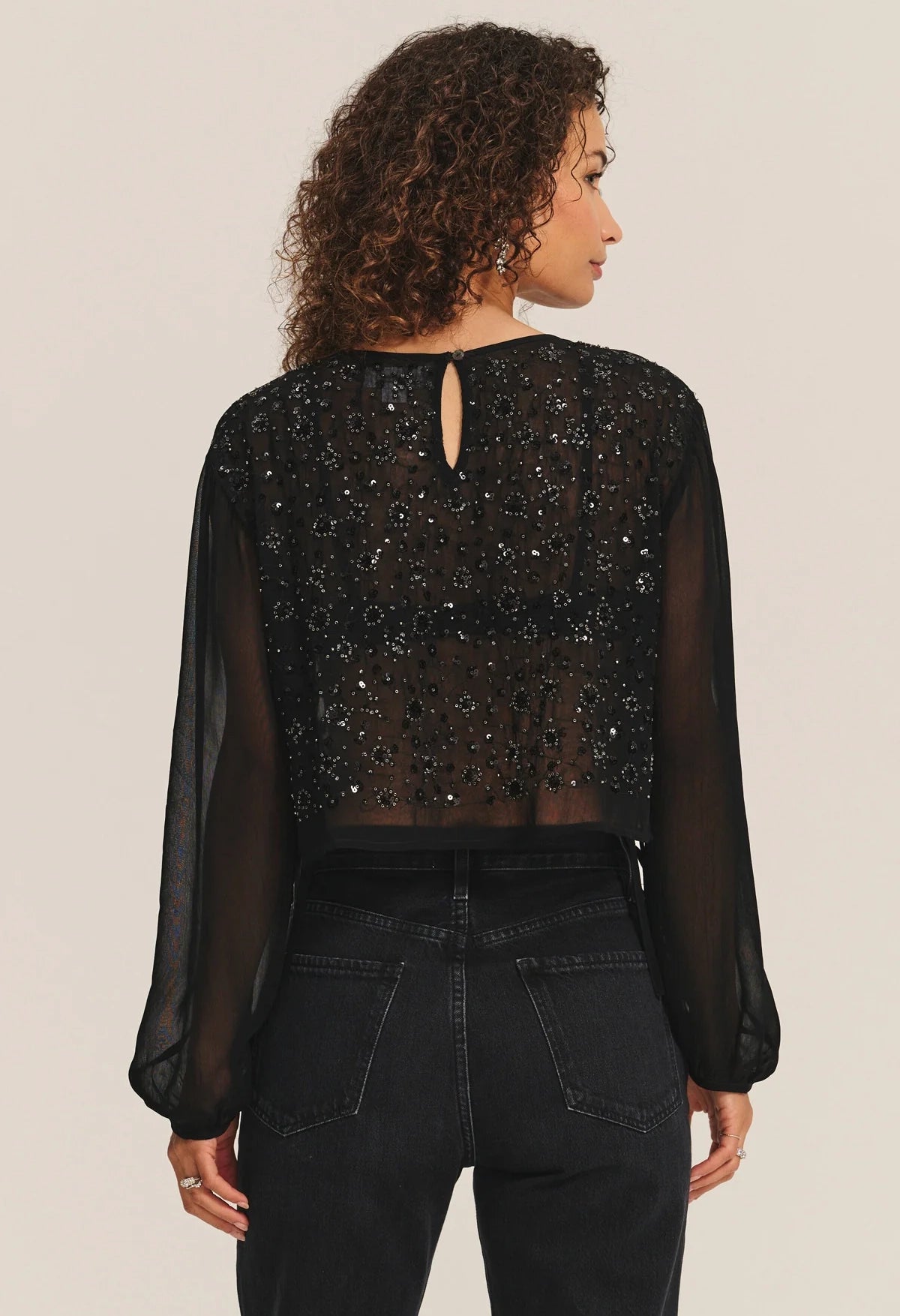 Marlowe Sequins Top