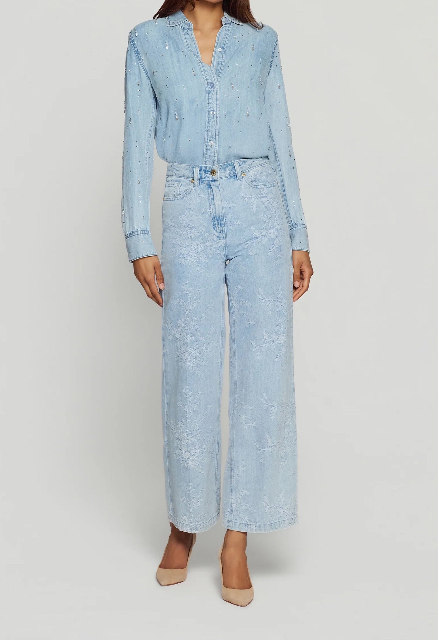 Milagro Floral Jeans