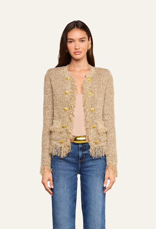 Mireille Fringe Cardigan