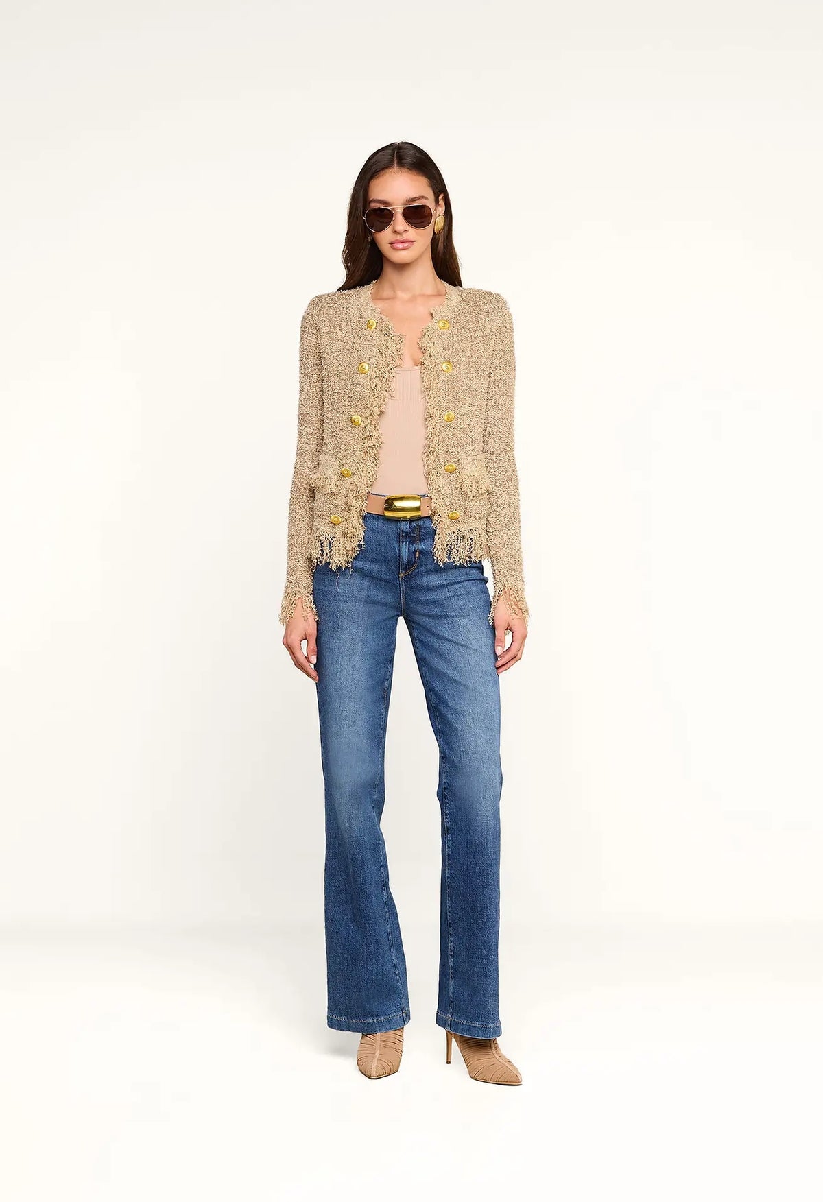 Mireille Fringe Cardigan
