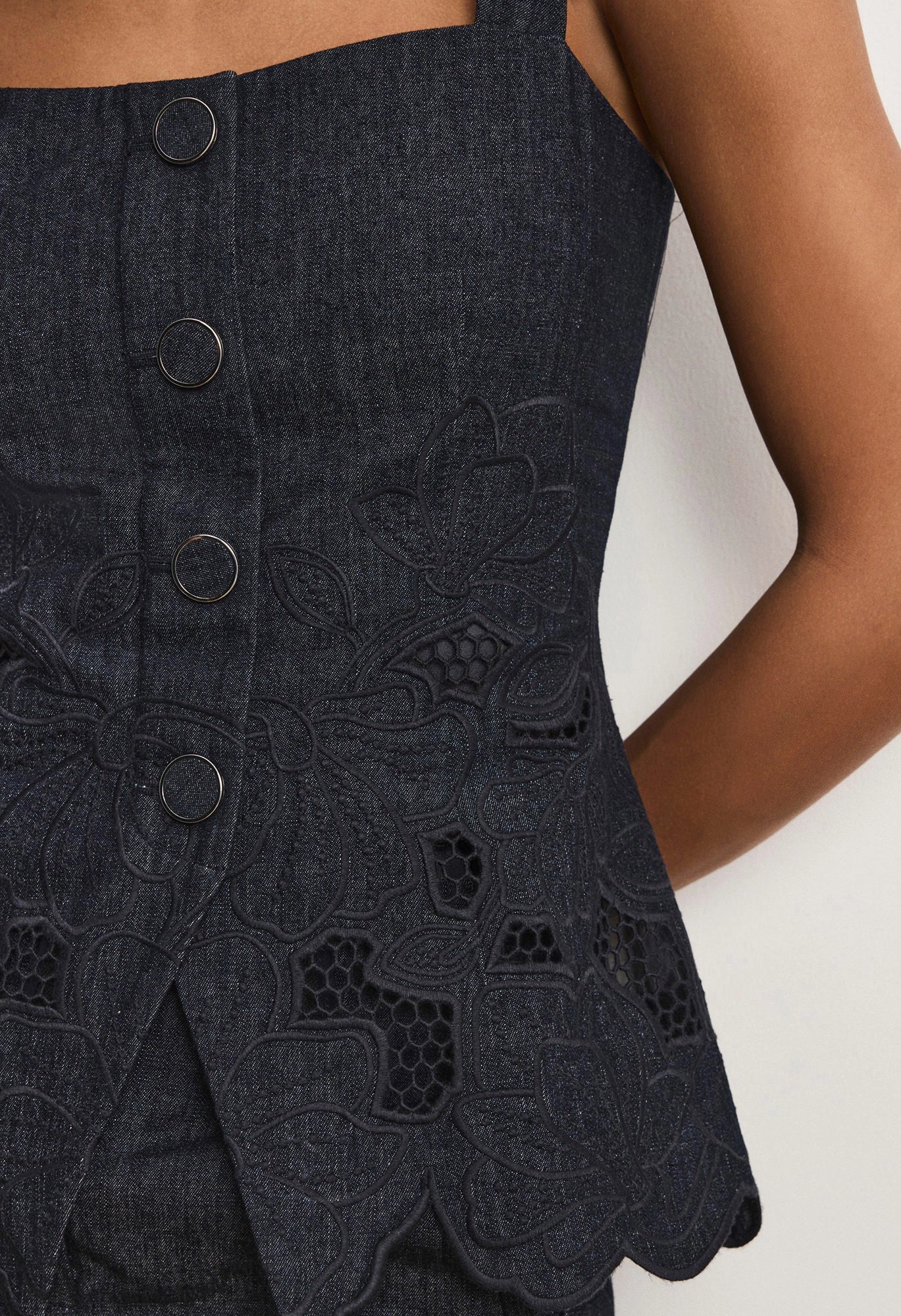 Mirielle Eyelet Tank Top