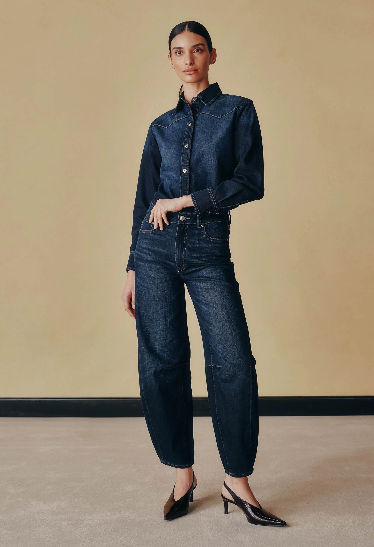 Miro Rigid Barrel Jeans