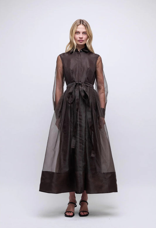 Montgomery Long Sleeve Button Up Dress