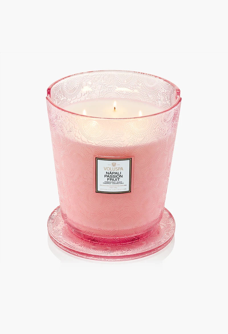 Nāpali Passion Fruit 5 Wick Hearth Candle