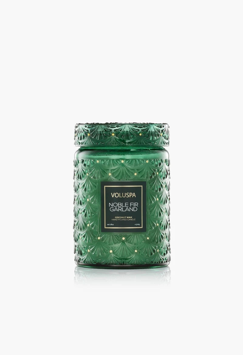 Noble Fir Garland 18 oz Large Jar Candle