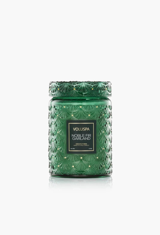 Noble Fir Garland 18 oz Large Jar Candle