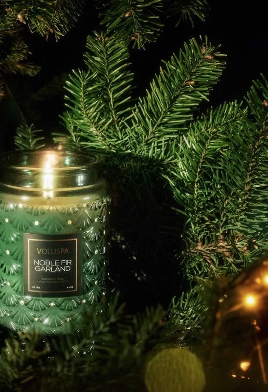 Noble Fir Garland 18 oz Large Jar Candle