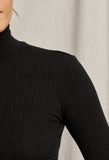 Noelle Sweater Rib Turtleneck