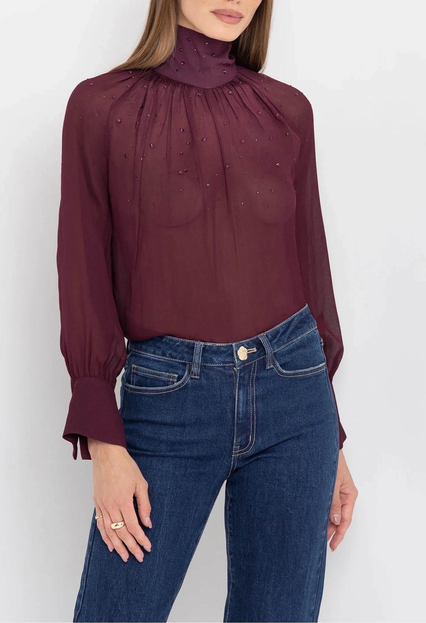Noor Crystal Blouse