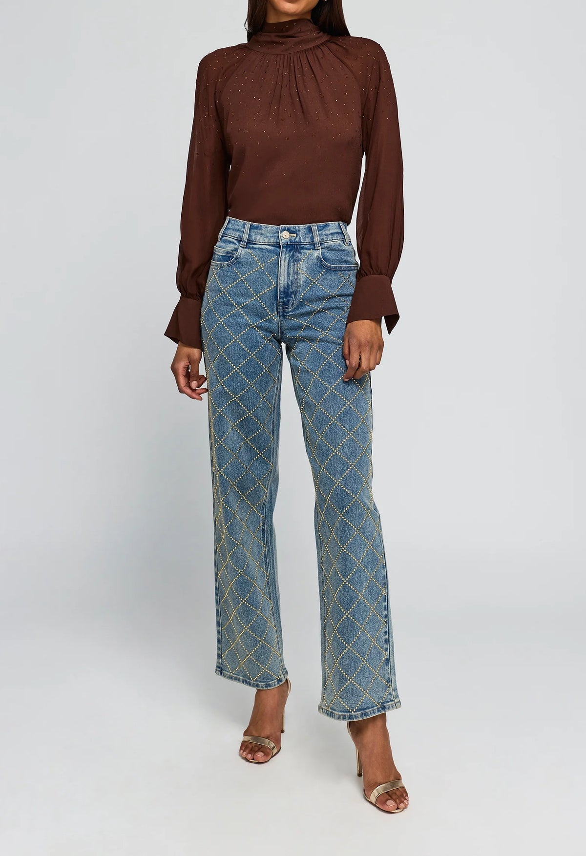 Noor Combo Crystal Blouse