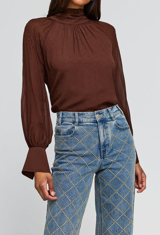 Noor Combo Crystal Blouse