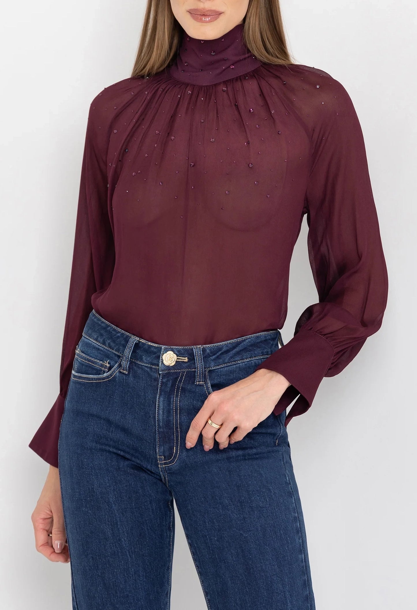 Noor Crystal Blouse
