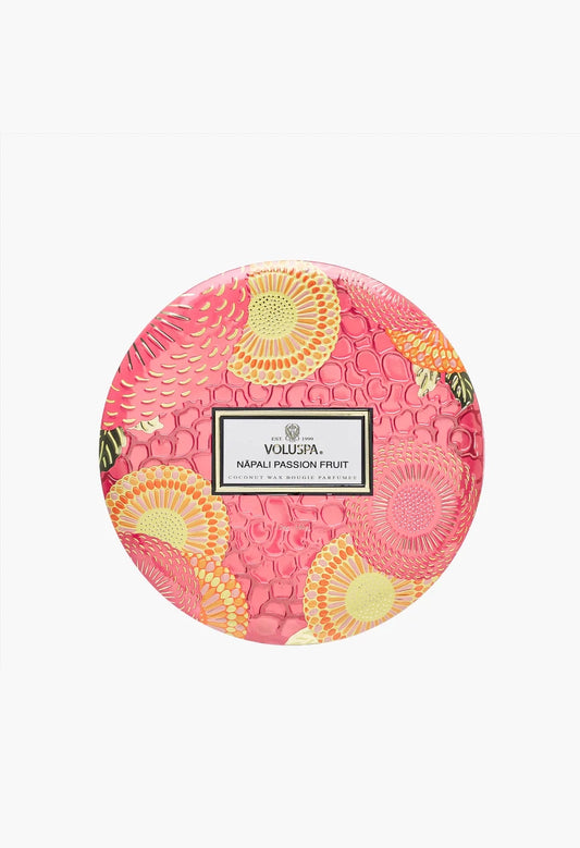 Napali Passion Fruit 12 oz 3 Wick Tin Candle