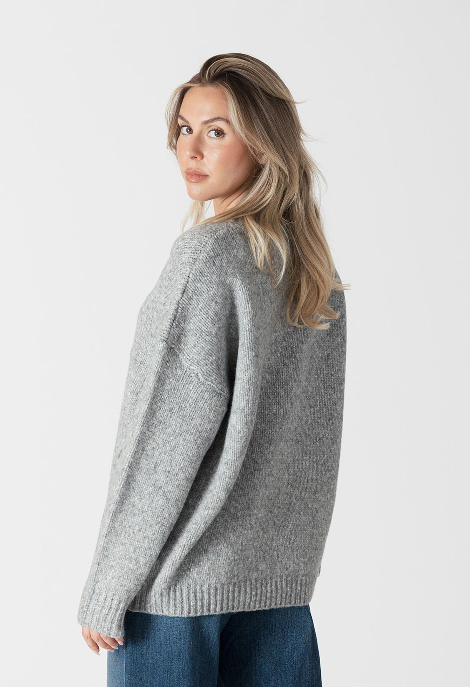 Opal Crewneck Sweater with Piette Sequins