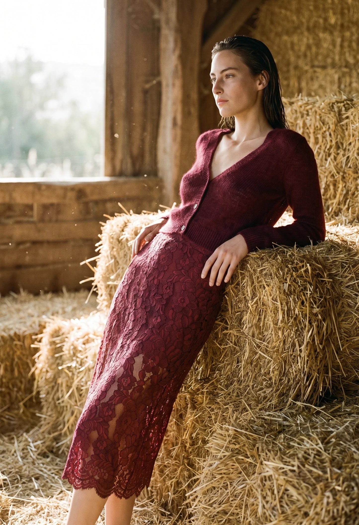 Osmond Lace Skirt