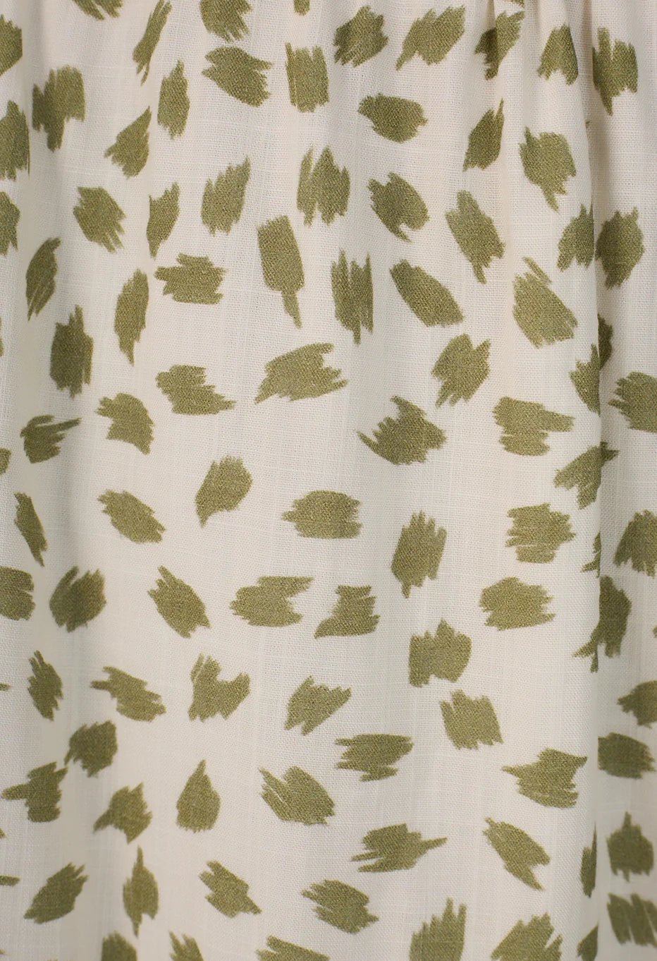 Dotted Leaf Maxi Dress