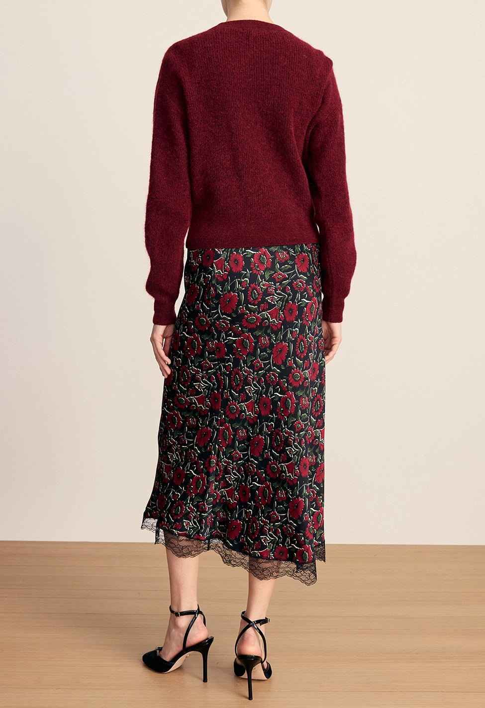 Clover Skirt With Lace