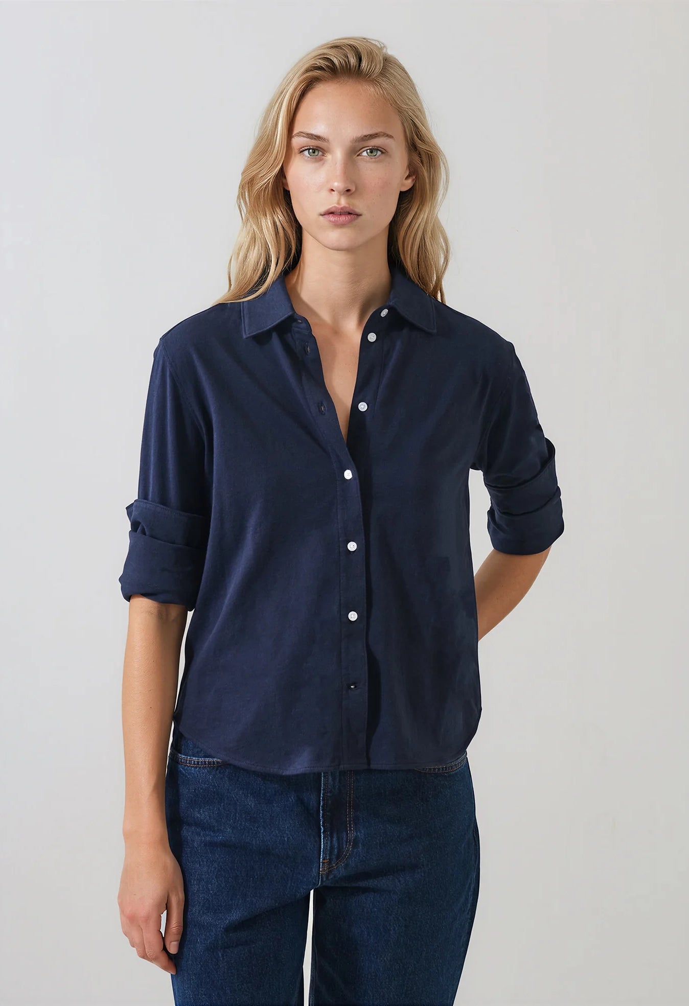 Organic Cotton Relaxed Shirt