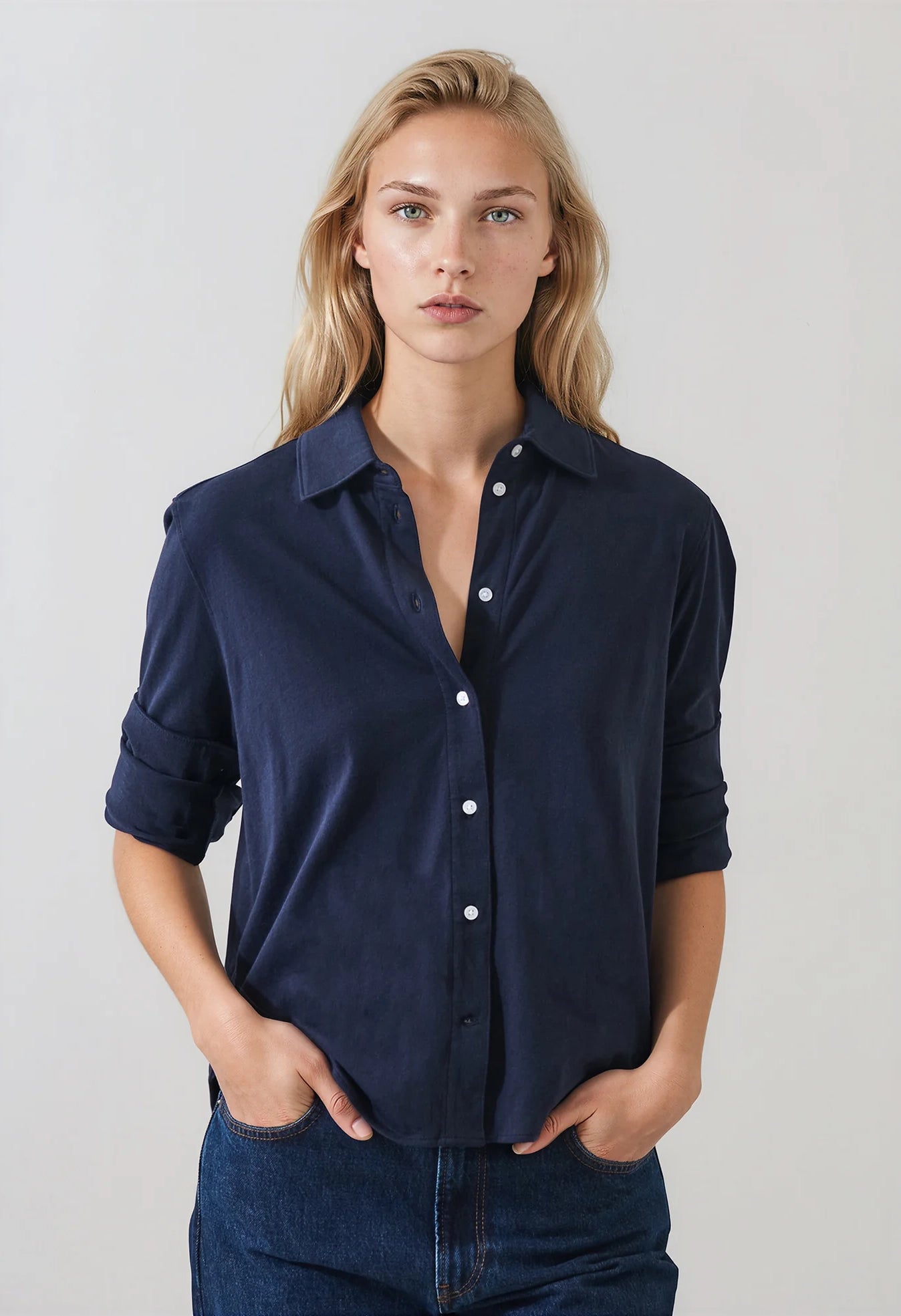 Organic Cotton Relaxed Shirt
