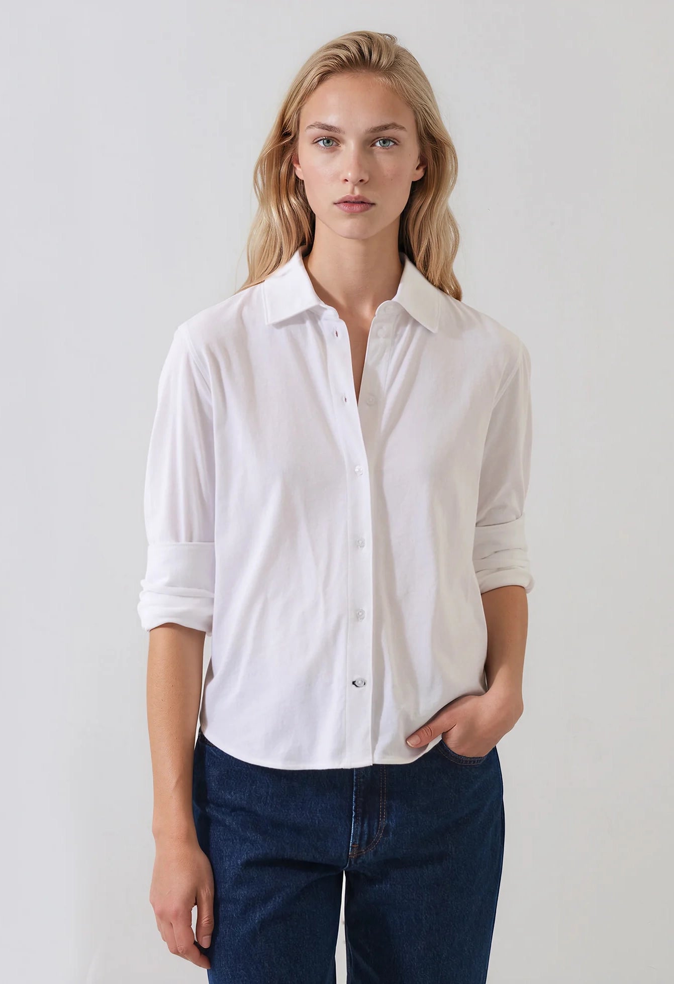 Organic Cotton Relaxed Shirt