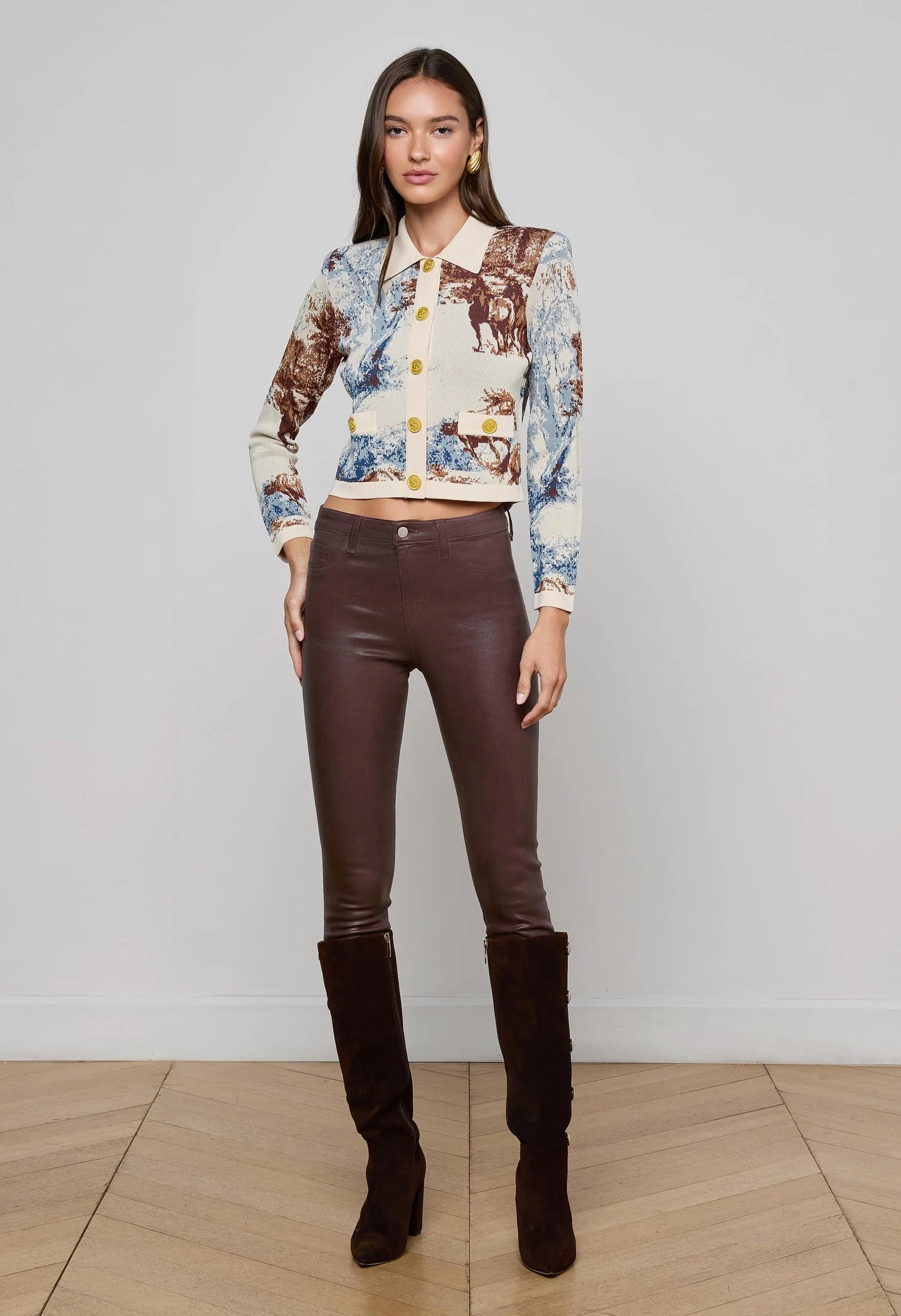 Osiris Jacquard Cardigan