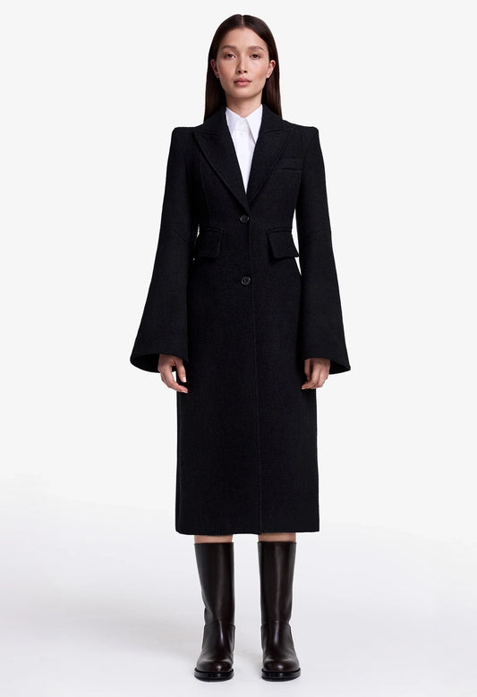 Pagoda Brando Trumpet Sleeve Coat