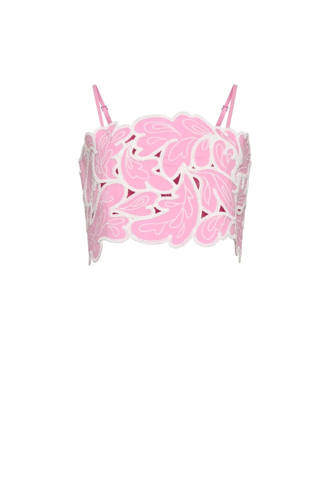 Paisley Bloom Embroidered Catarina Top