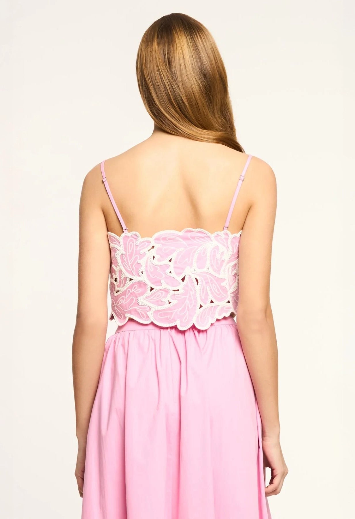 Paisley Bloom Embroidered Catarina Top