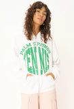 Palm Springs Tennis Zip Hoodie