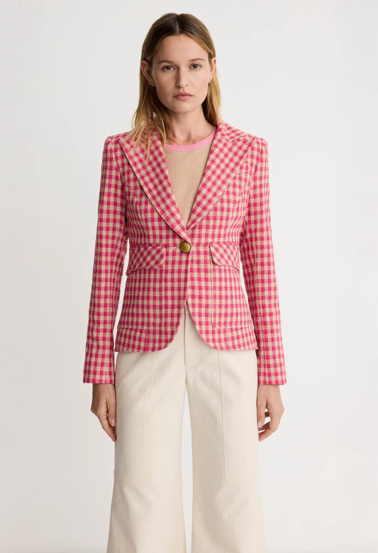 Patch Pocket One Button Blazer