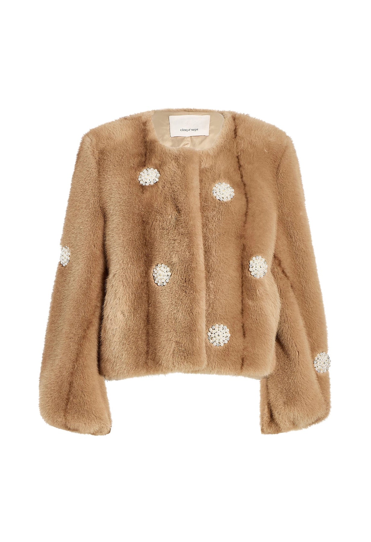 Mixed Star Faux Mink Benson Coat