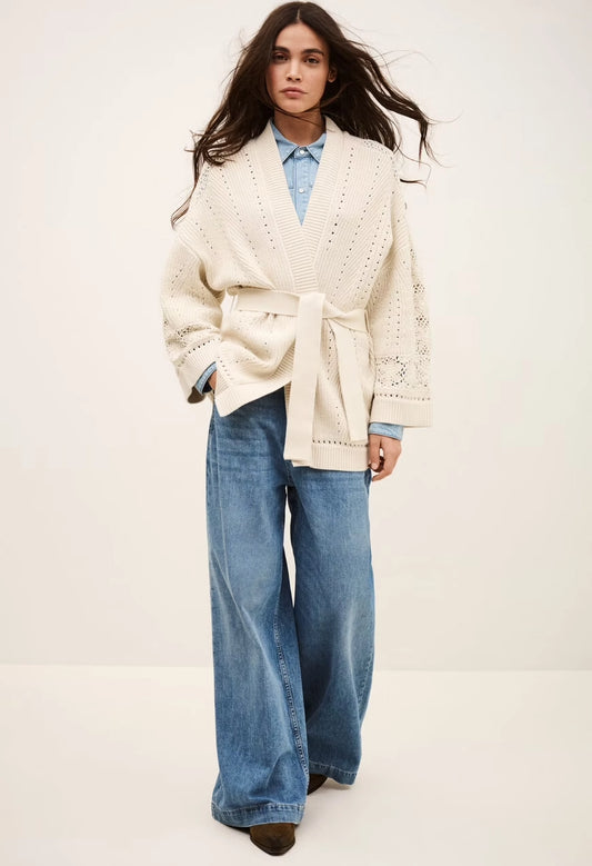 Perine Long Knit Cardigan