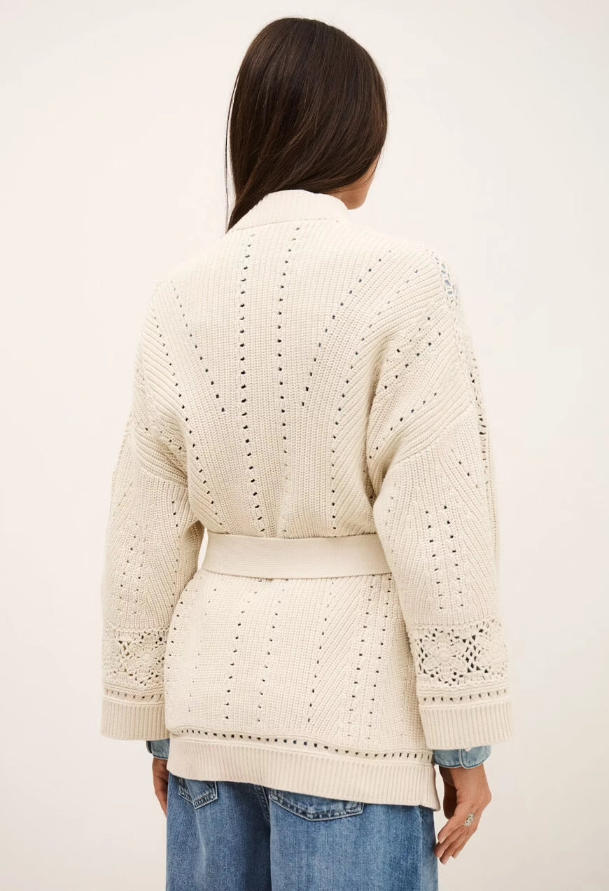 Perine Long Knit Cardigan