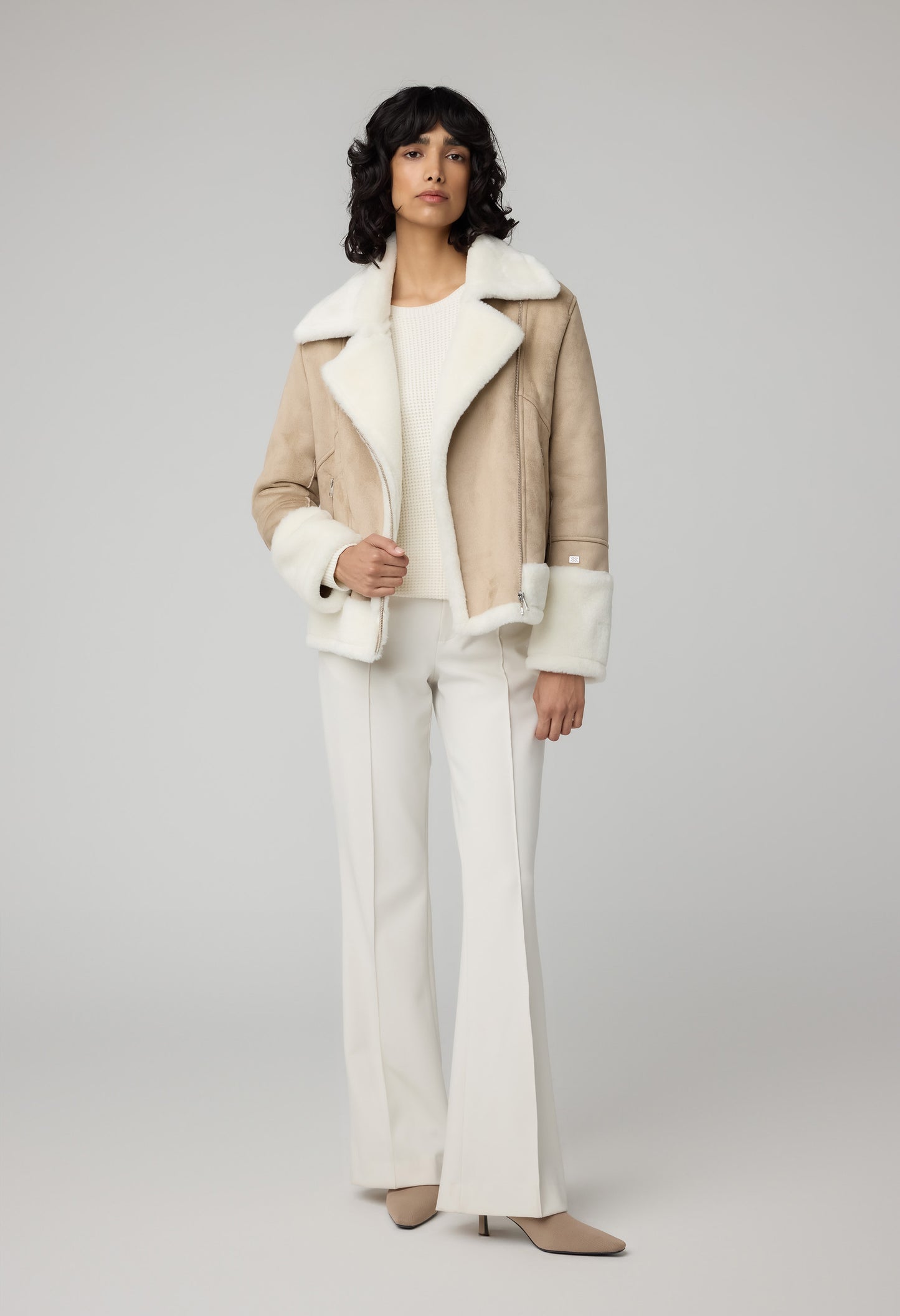 Phoebe Faux Sherpa Jacket