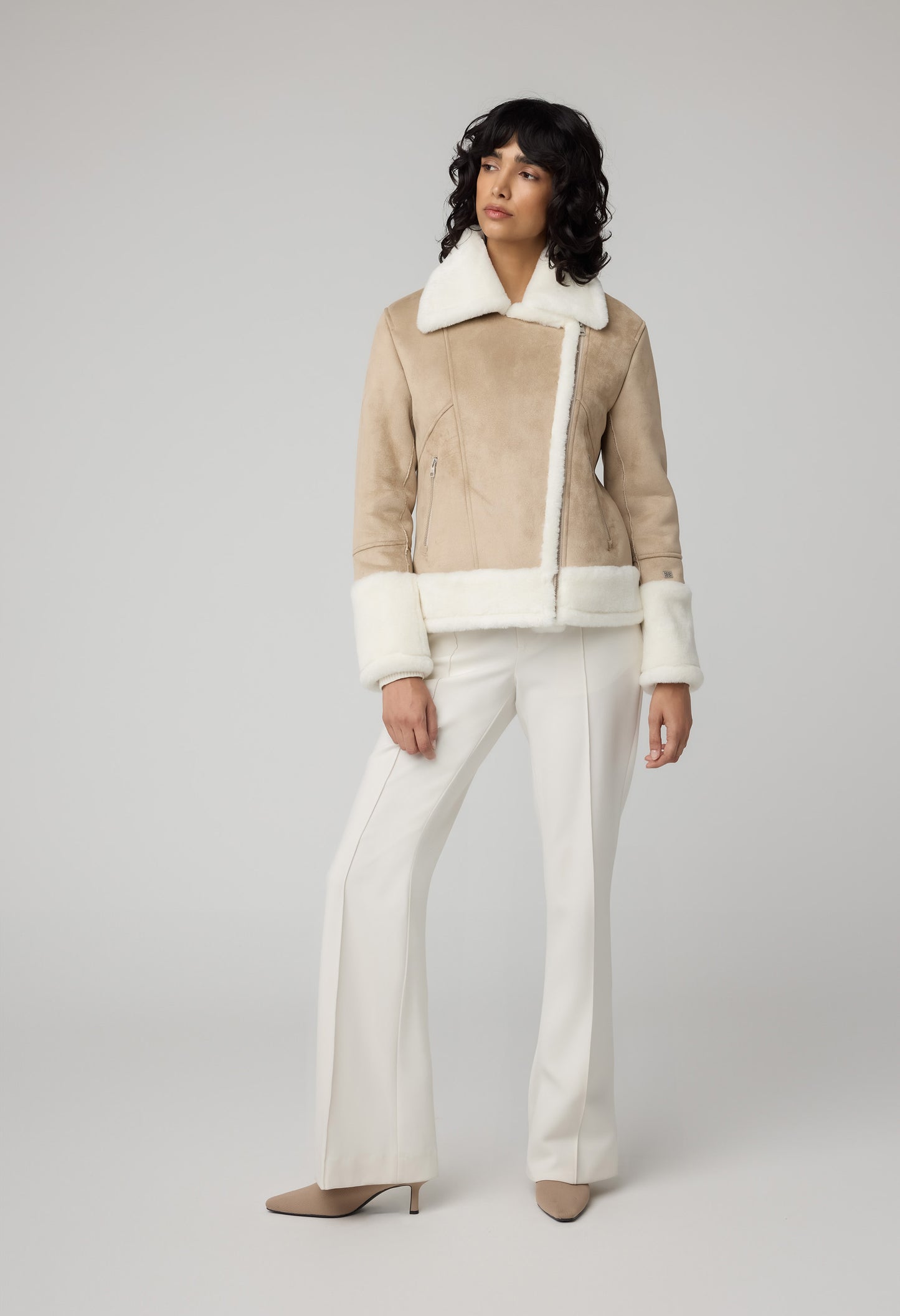 Phoebe Faux Sherpa Jacket