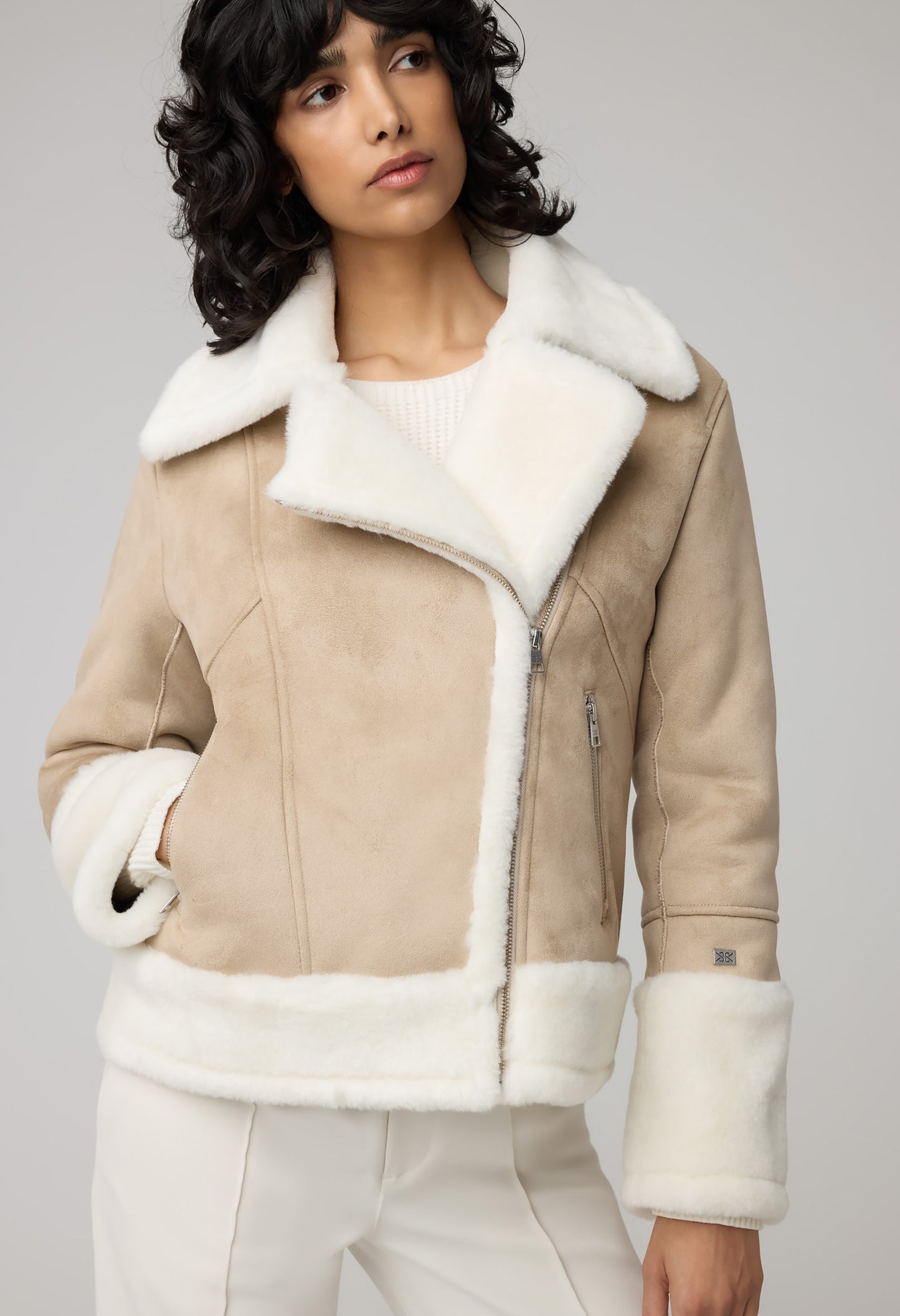 Phoebe Faux Sherpa Jacket