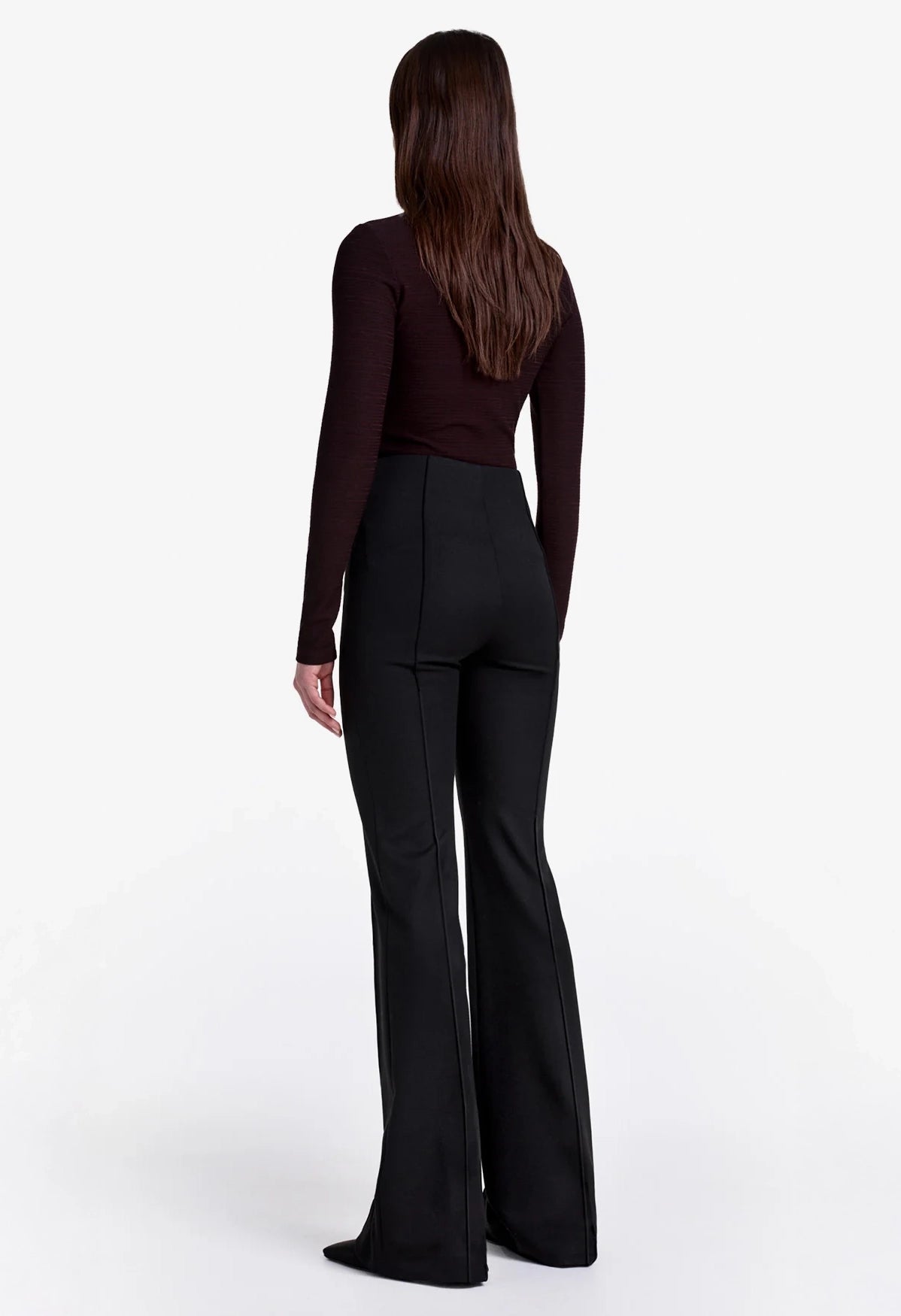 Pintuck Flare Pant