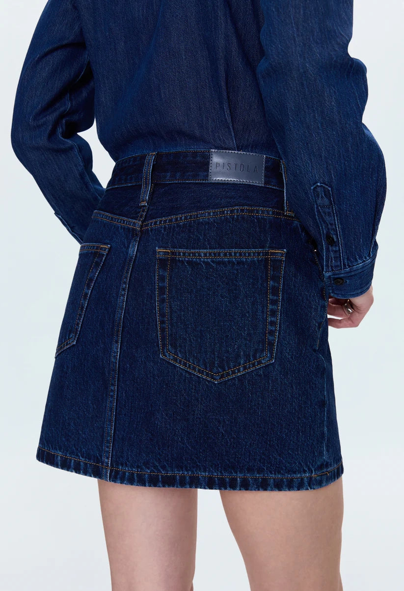 Pixie Mix Media Mini Dress